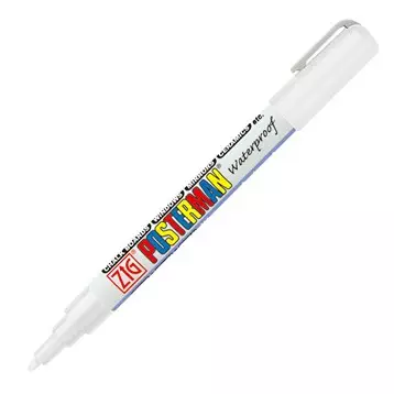 ZIG Posterman PMA-20 1mm valkoinen - Lasitaulutussit, liidut - PMA-20000 - 1