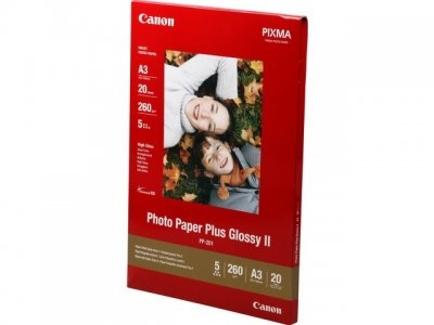 A3 PP-201 Canon Ph Paper Plus Gloss 260g/20 - Valokuva- ja erikoispaperit - 2311B020 - 1