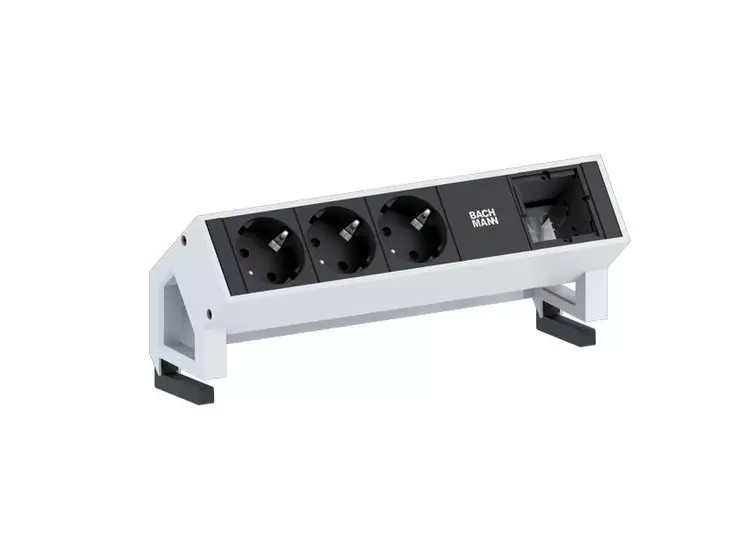 DESK2 - 3xSchuko & 1xEmpty - Table Connection - 902.200 - 1
