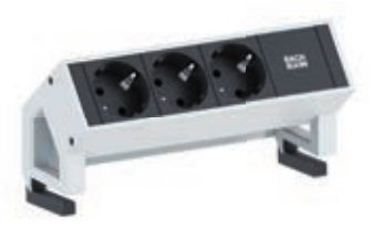 DESK2 - 3xSchuko Power strip - Table Connection - 902.300 - 1