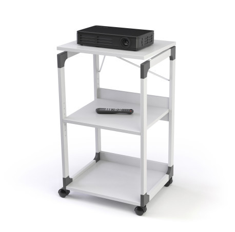 DURABLE 3-kerroksinen piirtoheitinvaunu - Vaunut - 370110 - 1