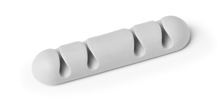 DURABLE CAVOLINE CLIP 4 kaapelinpidike harmaa 2kpl - Kaapelitarvikkeet - 504010 - 1