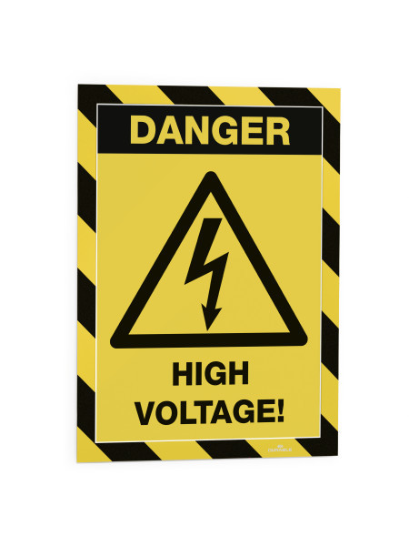 DURAFRAME® MAGNETIC SECURITY A4 5kpl Keltainen/Musta - Magneettitaskut - 4945130 - 1