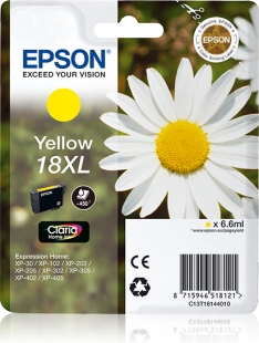 Epson ExHome kelt. XP-30/102/202/205/302/325/402 - Epson mustesuihkupatruunat - T18144010 - 1