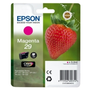 Epson Magenta 29 Claria Home muste - Epson mustesuihkupatruunat - T29834010 - 1
