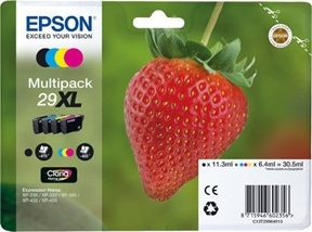 Epson Multipack 4-colours 29XL Claria Home ink - Epson mustesuihkupatruunat - T29964010 - 1