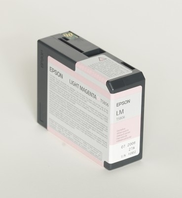 Epson St Pro 3800 Light Magenta 80ml - Epson mustesuihkupatruunat - T580600 - 1
