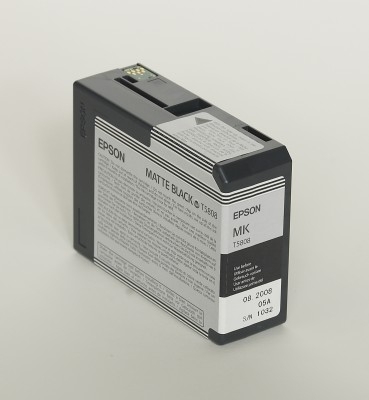 Epson St Pro 3800 Matt Black 80ml - Epson mustesuihkupatruunat - T580800 - 1