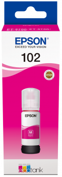 Epson T102 EcoTank Magenta Ink bottle (6) - Epson mustesuihkupatruunat - C13T03R340 - 1