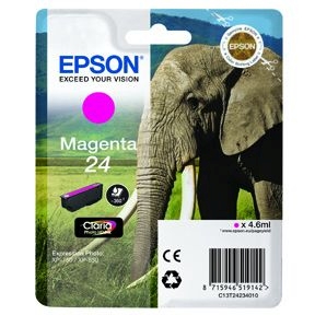 Epson T2423 Magenta Ink Cartridge - Epson mustesuihkupatruunat - T24234010 - 1