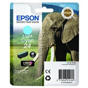 Epson T2425 Light Cyan Ink Cartridge - Epson mustesuihkupatruunat - T24254010 - 1