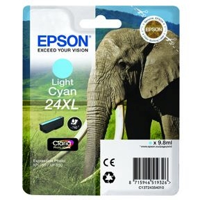 Epson T2435 Light Cyan XL - Epson mustesuihkupatruunat - T24354010 - 1