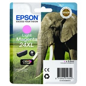Epson T2436 Light Magenta XL - Epson mustesuihkupatruunat - T24364010 - 1