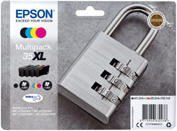 Epson T3596 4-värin Multipack XL - Epson mustesuihkupatruunat - T35964010 - 1