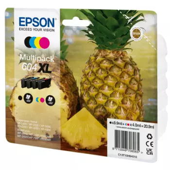 Epson T604XL 4-väripakkaus - Epson mustesuihkupatruunat - T10H64010 - 1