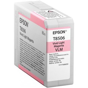 Epson T8506 light magenta mustepatruuna - Epson mustesuihkupatruunat - T850600 - 1