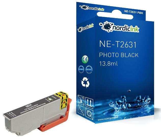 Epson XP510 Photo Bk XL - Epson mustesuihkupatruunat - T26314010 - 1