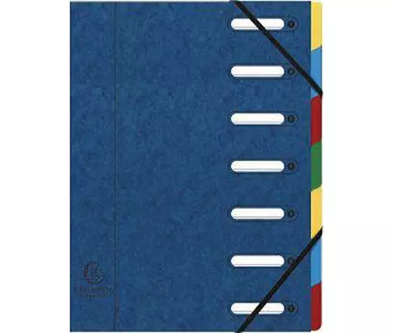 Esijärjestin Exacompta A4 7-os sininen - Kansiot - 66220 - 1