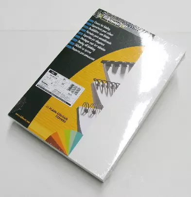 Fellowes Delta Cover Kampasidontakartonki Valkoinen A4 /100 - Asiakirjasidonta ja laminointi - 46520 - 1