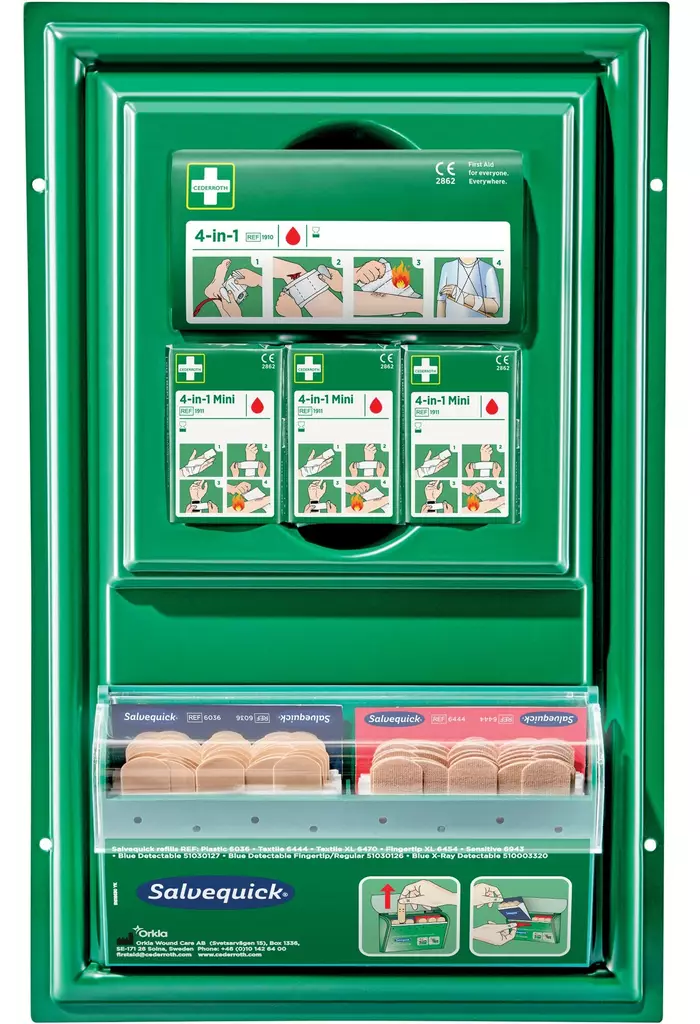 Cederroth 191400 haavanhoitopiste pieni - Ensiapu, työsuojaus ja työterveys - 191400 - 2