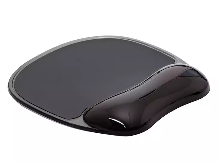 Hiirimatto geelirannetuella Q-connect musta - Hiirimatot ja -alustat - 816670 - 1