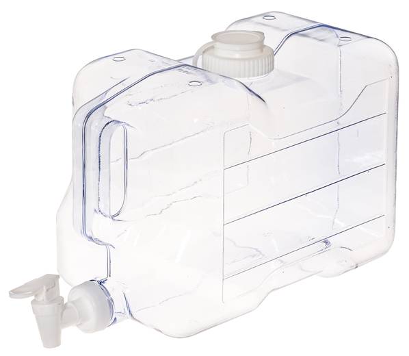 Juomakanisteri hanalla 7.6l kirkas muovi - Astiat ja aterimet - 135790 - 1
