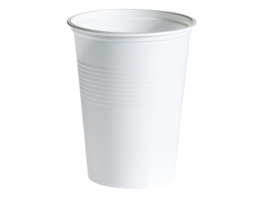 Juomapikari 18/20cl PP valkoinen 100kpl - Kertakäyttöastiat - 279400 - 1