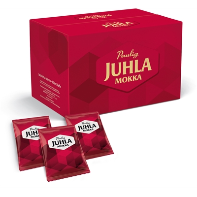 Kahvi Juhla Mokka hieno jauhatus 100g/44pkt - Kahvit ja suodatinpaperit - 269160 - 1