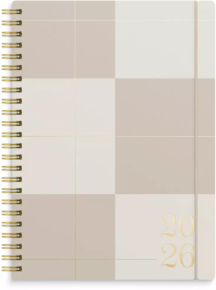 Kalenteri 2026 Business Story ruutu - Pöytäkalenterit - 398050 - 1