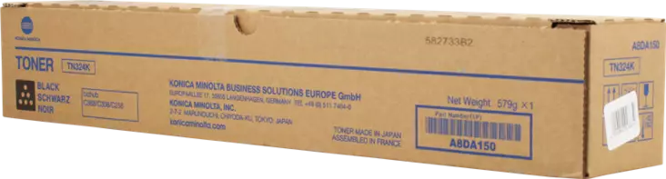 Konica Minolta TN324K musta 28000s. - Konina Minolta laserkasetit - A8DA150 - 1