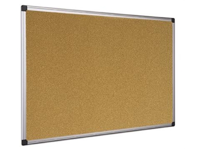 Korkkitaulu QC 600X450mm alumiinikehys - Lasi,valko,pellava,korkki,fläppi,-taulut - 553300 - 1