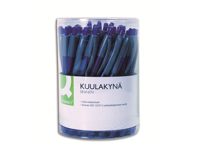 Kuulakynä Q-Conn- mekanismi sininen/50 - Kuivamustekynät - 309460 - 1