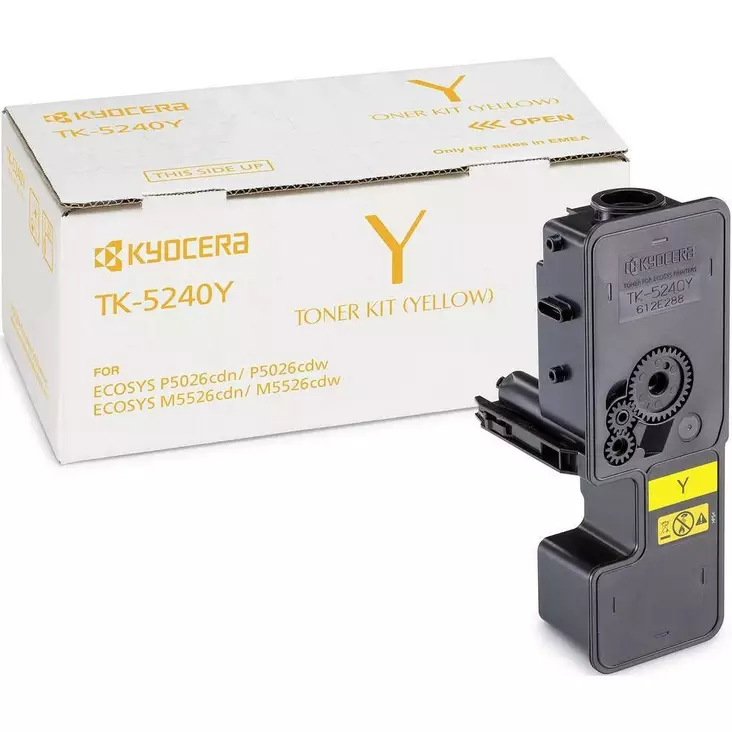 Kyocera TK-5240Y yellow 3K - Kyocera laserkasetit - 1T02R7ANL0 - 1