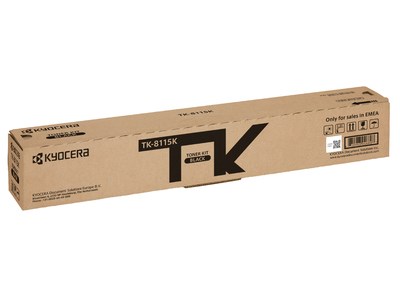 Kyocera TK-8115BK M8124 Musta 12K - Kyocera laserkasetit - 1T02P30NL0 - 1