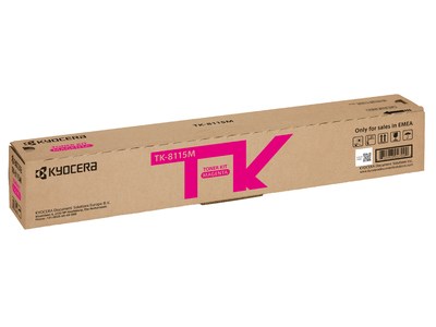 Kyocera TK-8115M M8124 magenta 6K - Kyocera laserkasetit - 1T02P3BNL0 - 1