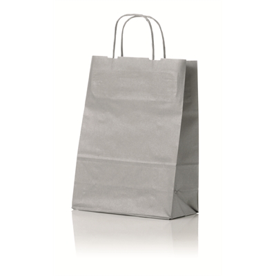 Lahjakassi M 220x100x310mm hopea - Lahjapakkaaminen - 633100 - 1