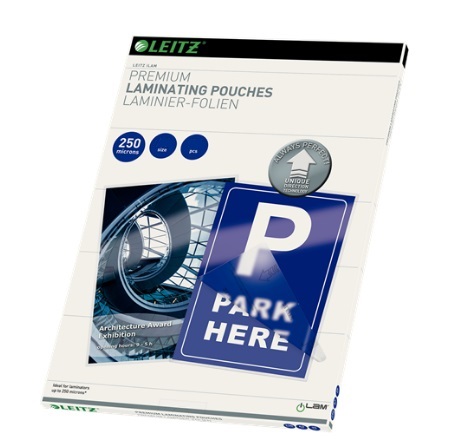 Laminointitasku Leitz A3 UDT 250 micron 25/ltk - Kuumalaminointitaskut - 74910000 - 1