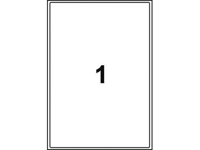 Lasertarra Avery L7167B-100 199.6X289.1 A4/100 - Tarrat, kalvot ja etiketit - 225120 - 1