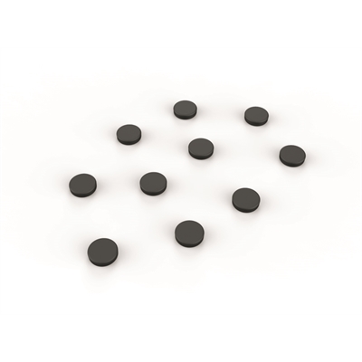 Lasitaulumagneetti Lintex musta/10kpl - Taulutarvikkeet - 500380 - 1