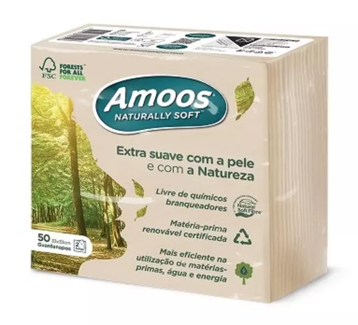 Lautasliina 33x33cm Amoos Naturally Hiekka - Lautasliinat, Servetit - T662500 - 1