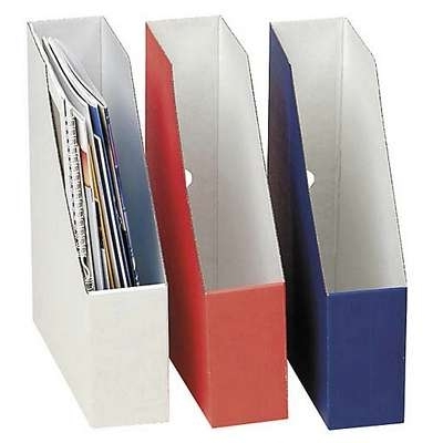 Lehtikotelo Maxibox A4 miniaaltopahvi valkoinen - Arkistointi - 209000 - 1