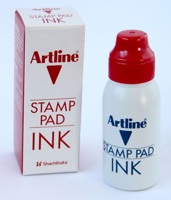 Leimasinväri Artline ESA-2N punainen 50ml - Leimasimet - ART001210 - 1