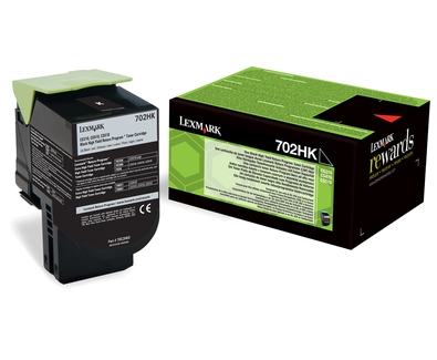 Lexmark CS310/CS410/CS510 musta värikasetti 4000s. - Lexmark laserkasetit - 70C2HK0 - 1