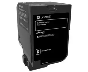 Lexmark CS720/CS725 musta 3000s. - Lexmark laserkasetit - 74C20K0 - 1