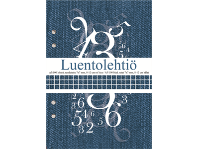 Luentolehtiö A5/100 7X7 LS 8-12 reijitys - Vihkot ja lehtiöt - 242650 - 1