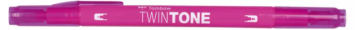 Marker Tombow TwinTone fuschsiapinkki 0,3/0,8 - Merkkauskynät, -tussit - TOM13070 - 1