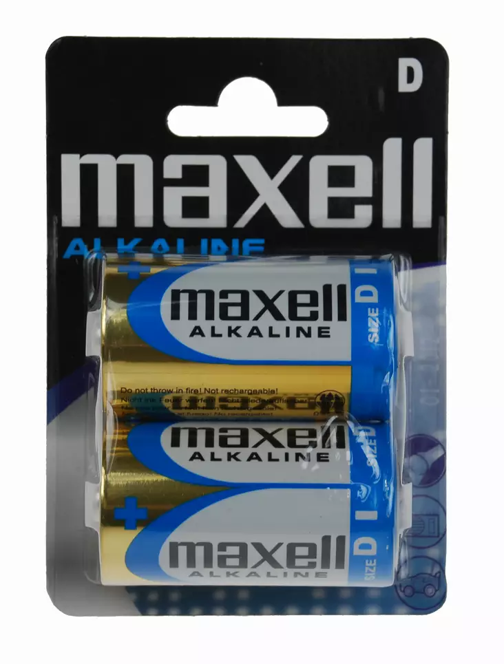 Maxell LR-20 2kpl BLISTER - Paristot, varavirtalähteet - 774410 - 1