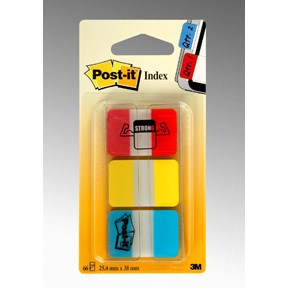 Merkkaaja Post-it 25,4x38,1 Strong - Teippimerkit, merkkaajat - 7000146810 - 1