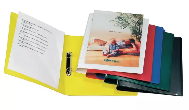 Minimappi A4 PP taskut valkoinen - Mapit - 35290 - 1