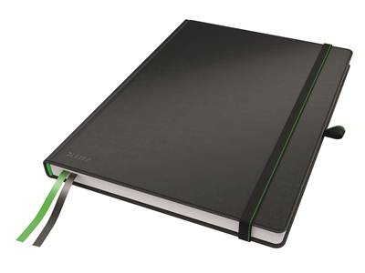 Muistikirja Leitz Complete A4/80 musta - Muisti- ja konttorikirjat - 210200 - 1